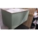 900mm Green Plywood Wall Hung Vanity with Marble Basin 900mm Green Plywood Wall Hung Vanity with Marble Basin